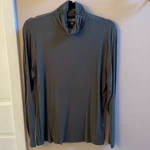 Olive green long sleeve turtle neck